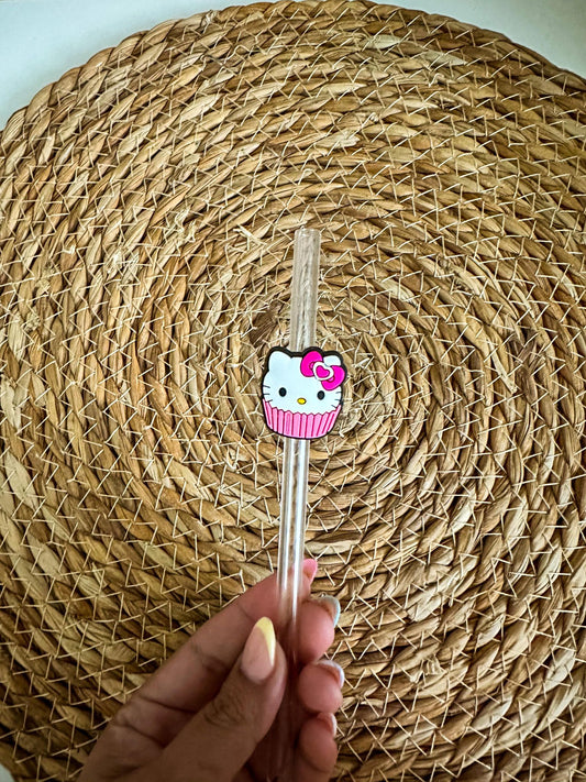 Hello Kitty Straw Topper