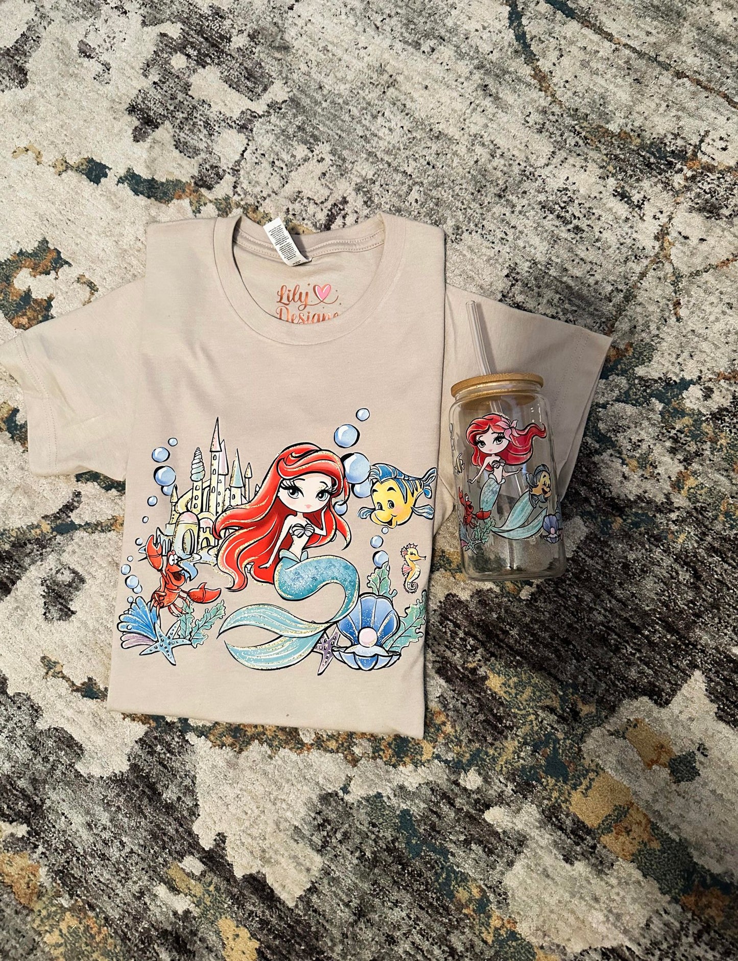 Ariel Princess T-Shirt + Bundle Option