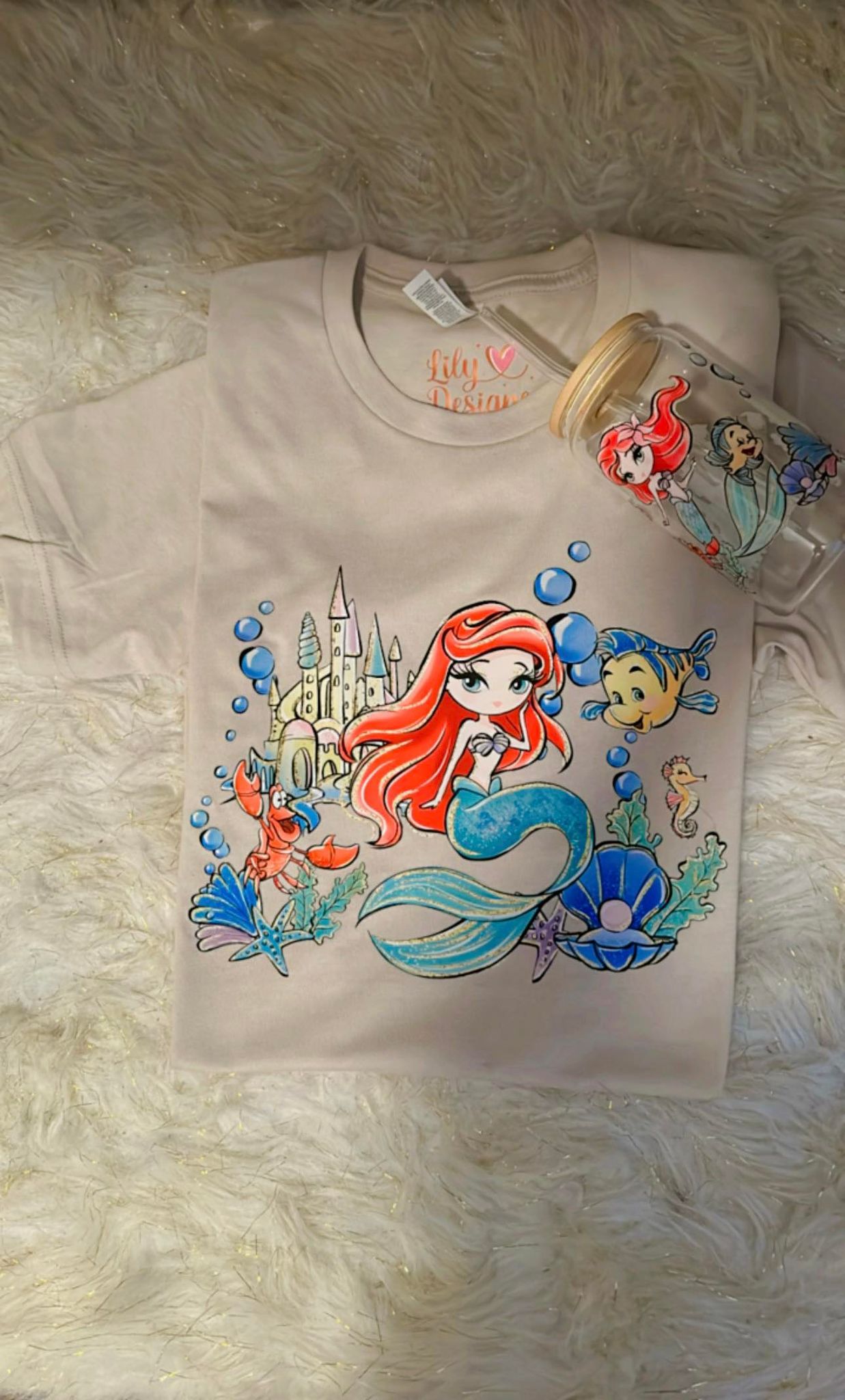 Ariel Princess T-Shirt + Bundle Option