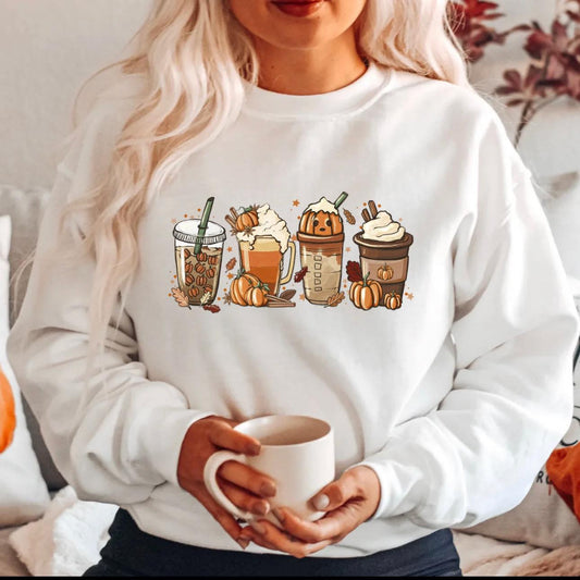 Halloween Coffee Sweatshirt