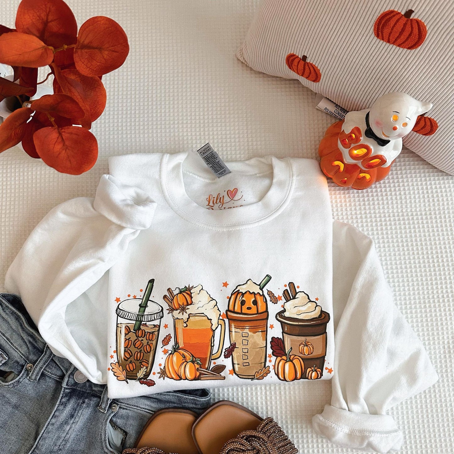 Halloween Coffee Sweatshirt