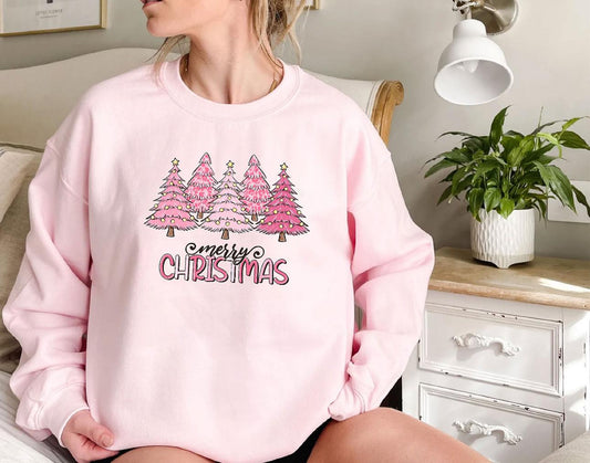 Merry Christmas Tree Sweatshirt