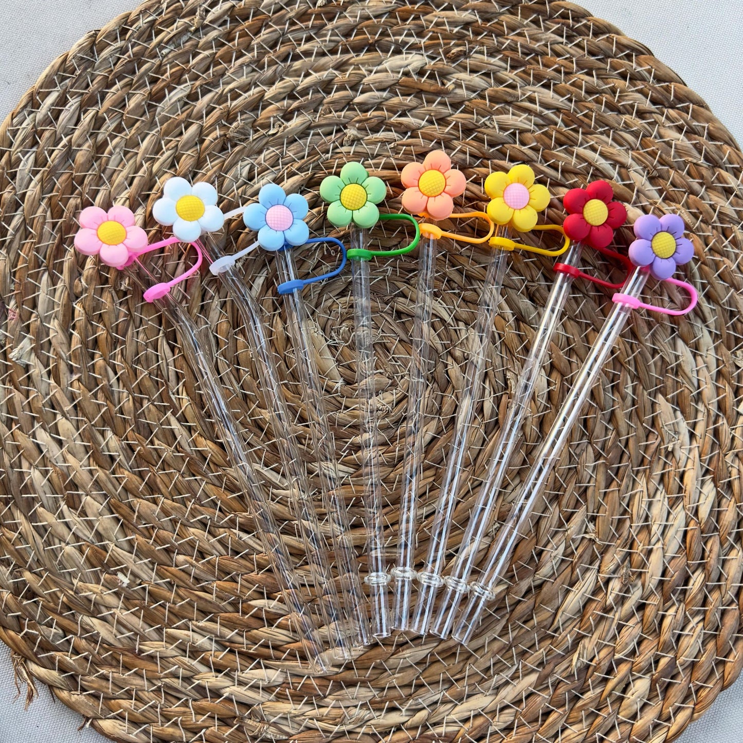 Flower Straw Topper