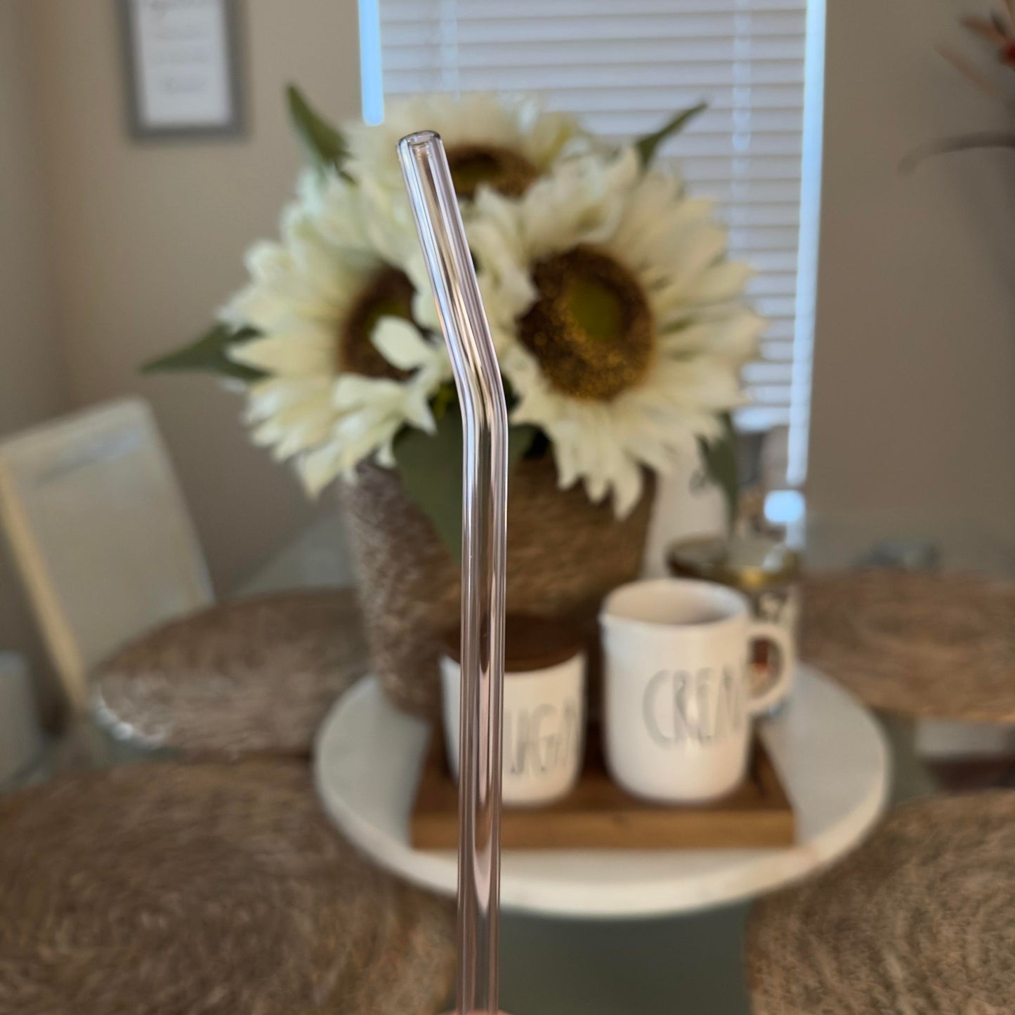 Bent Glass Straw