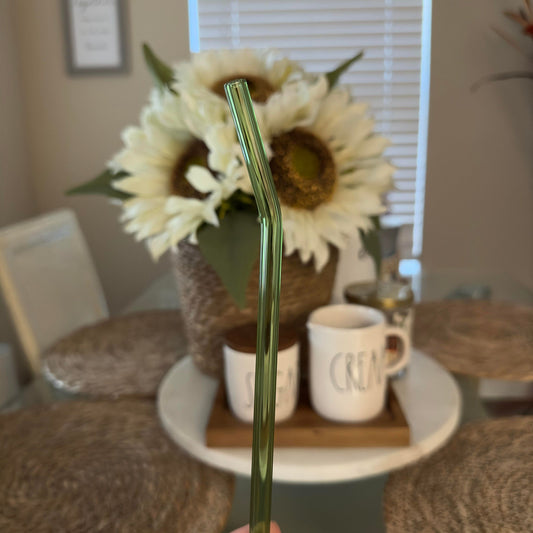 Bent Glass Straw