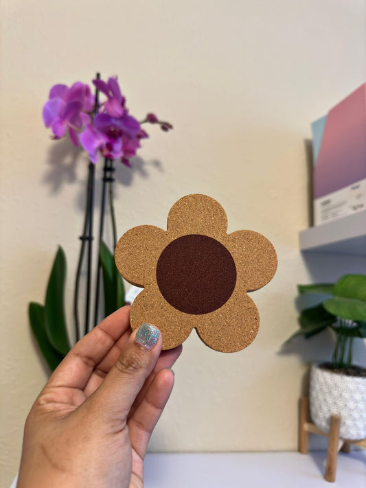 Daisy Cork Coasters