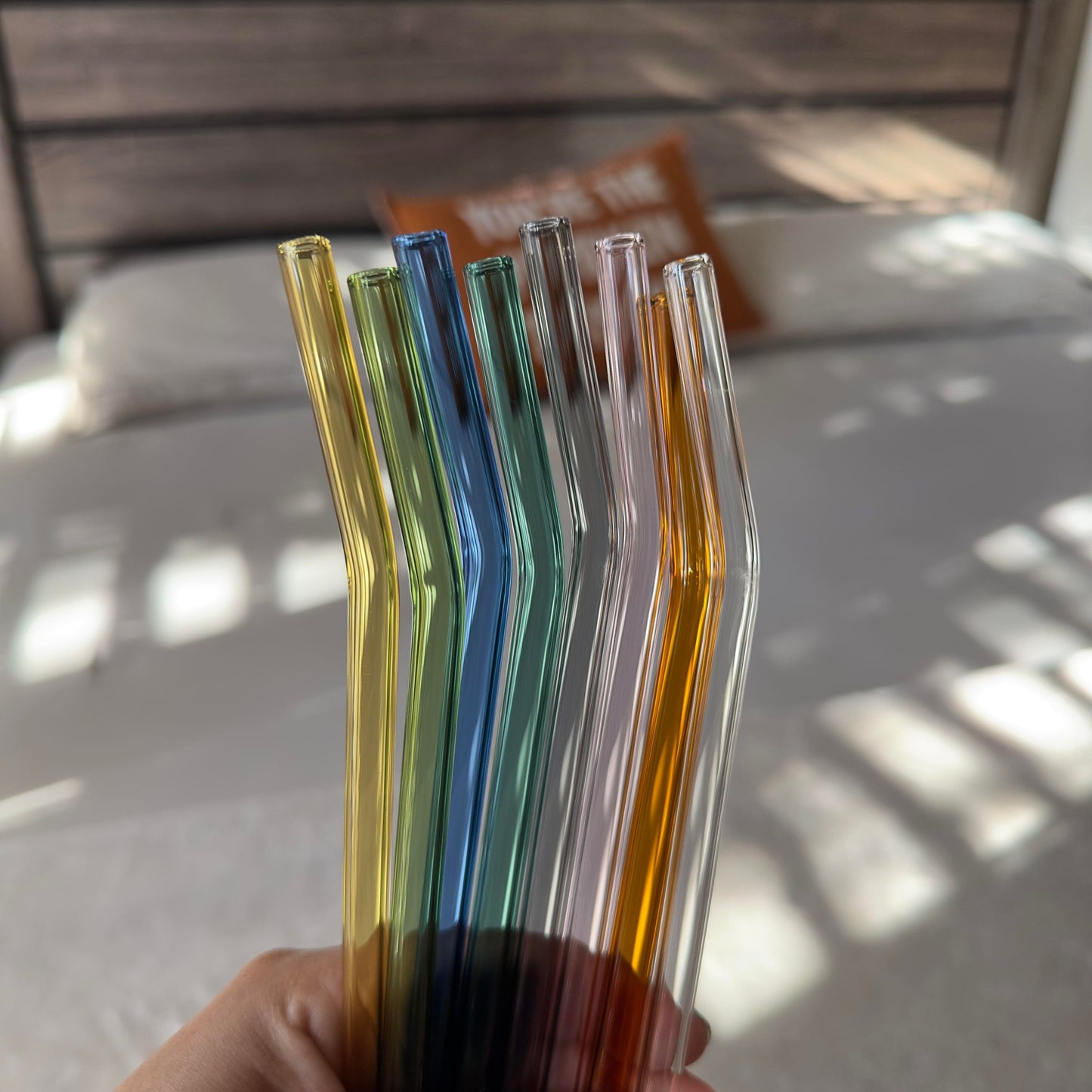 Bent Glass Straw