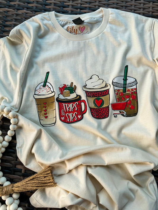 Target Shopping Coffee Cups T-Shirt