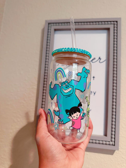 Monster Glass Cup